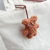 Cloth Bear Bag Pendant Cookie Animal Lanyard Casual Cue Backpack Decoration  Decorations