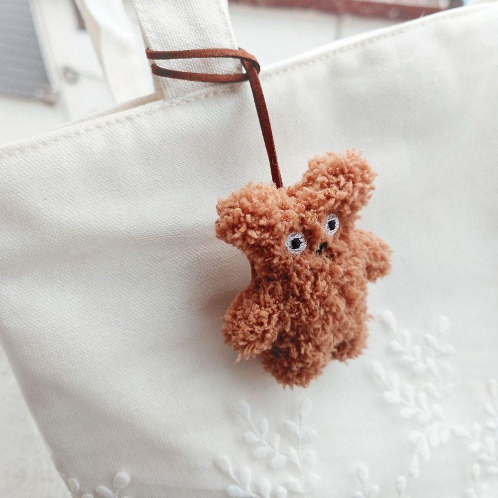 Cloth Bear Bag Pendant Cookie Animal Lanyard Casual Cue Backpack Decoration Decorations