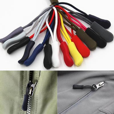 10 Stück Zelt-End-Fit-Seil aus Kunststoff, Reißverschluss-Abzieher, Reißverschluss, Outdoor-Koffer, Kordelzug