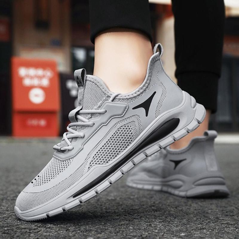 Mesh Men's Sneakers New Breathable Comfortable Casual Shoes Comfortable Soft Sole Wear-resistant Running Tenis De Hombre 2025