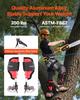 VEVOR Tree Climbing Spikes Set, Height-Adjustable Tree Climbing Gear with Straps & Spike Protectors, 159 Kg Load Capacity