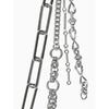 Freemario Mix Chain Keyring [Silver]
