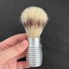 Men's Traditional Shaving Brush: Soft Bristle Nylon & Badger Hair for Beard.