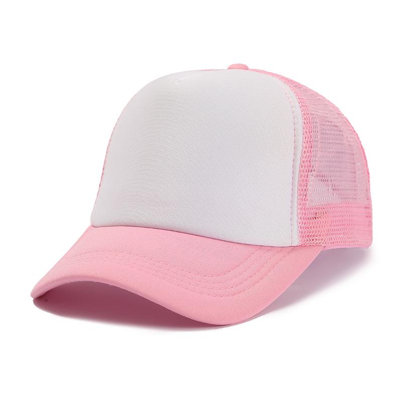 2023 Neue Candy-Farben Mesh Sonnenschutzkappe Baseballkappe für Männer und Frauen