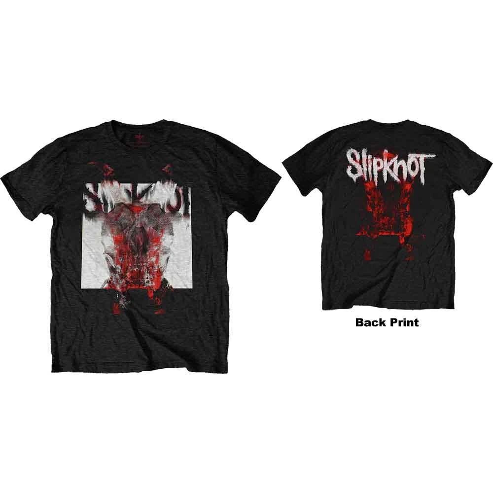 Slipknot  Devil Single - Blur  Black T shirt - NEW L