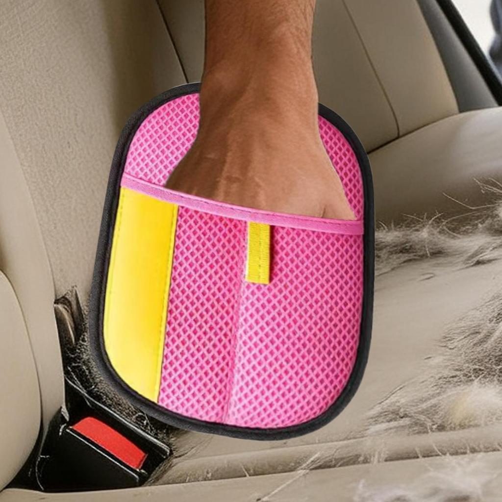 Electrostatic Pet Hair Remover Glove Washable Anti-static Pet Hair Remover Mitt For Removing Dog And Cat Hair From Furniture