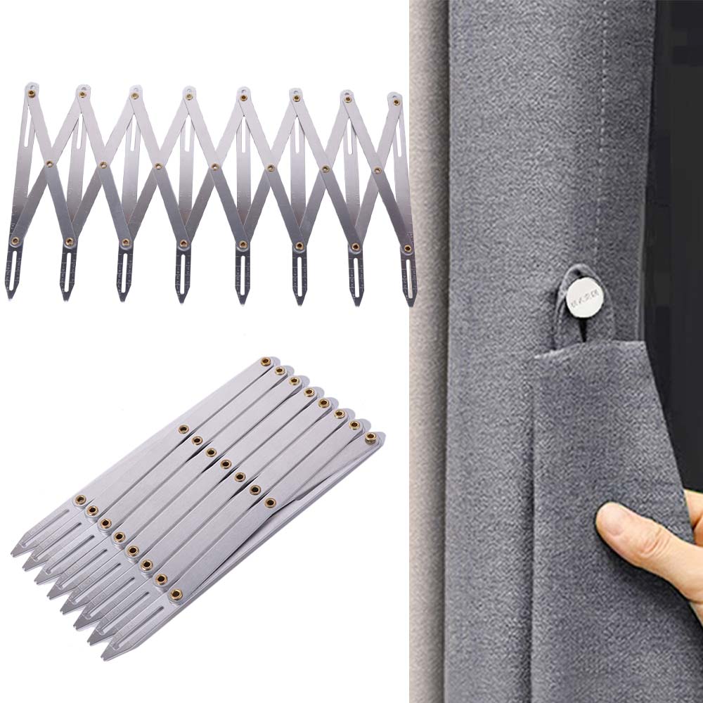 Adjustable Length Expanding Rule Multifunctional Buttonhole Mark Sewing Gauge Tool DIY Isometric Divider