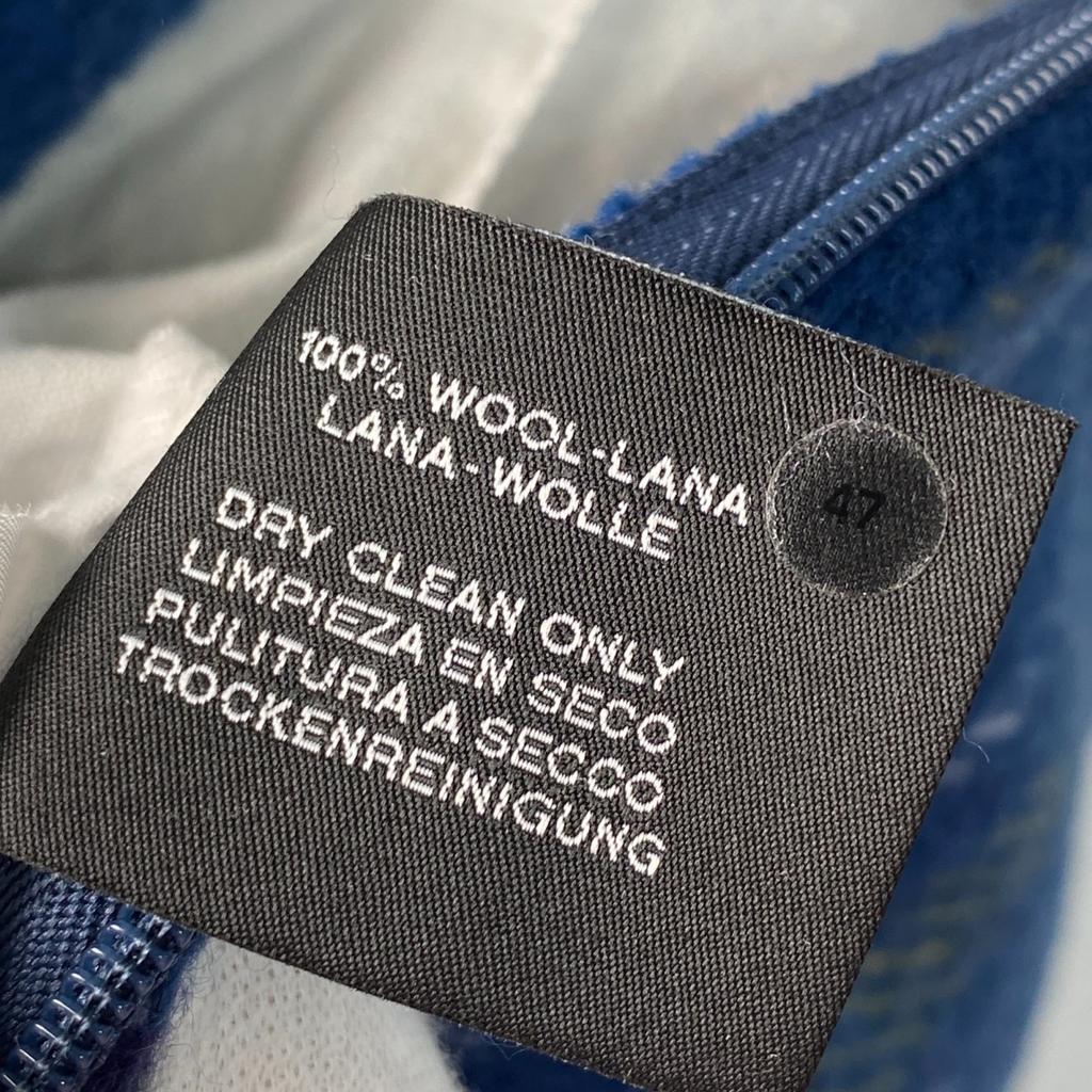 Gebraucht HERMESAndere Accessoires Blau Wolle Unisex