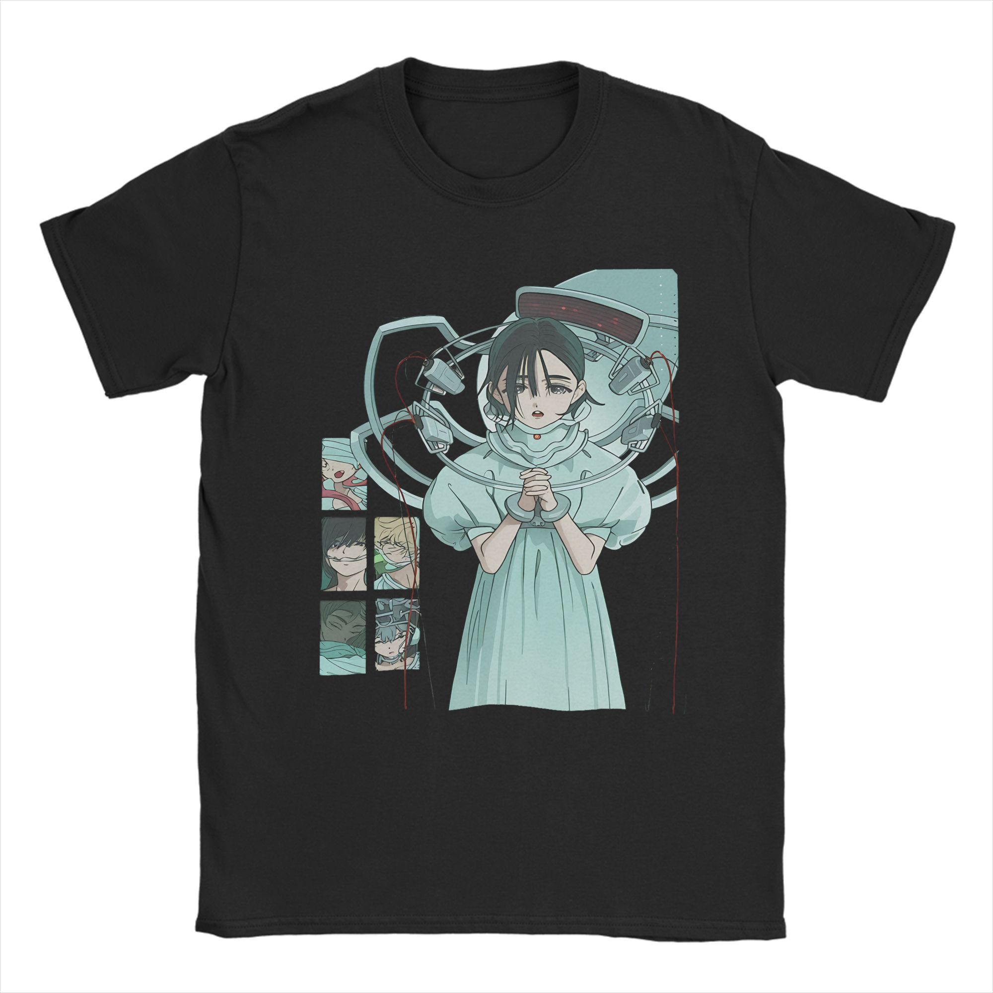 

Alien Stage Anime Ivan Till Mizi Hyun Woo Sua TShirts Men Women Creative Pure Cotton Tee Shirt O Neck Short Sleeve T Shirts 4XL