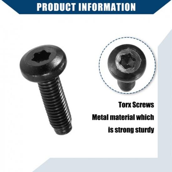 Windshield Frame Screws Bolts EIGHT  for Jeep Wrangler JK 2007-2018