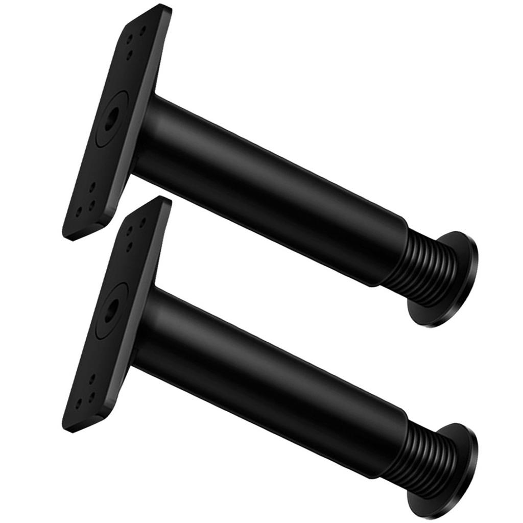 2Pcs Adjustable Bed Frame Center Support Legs Height Replacement Parts Strong Bed Support Legs for Furniture