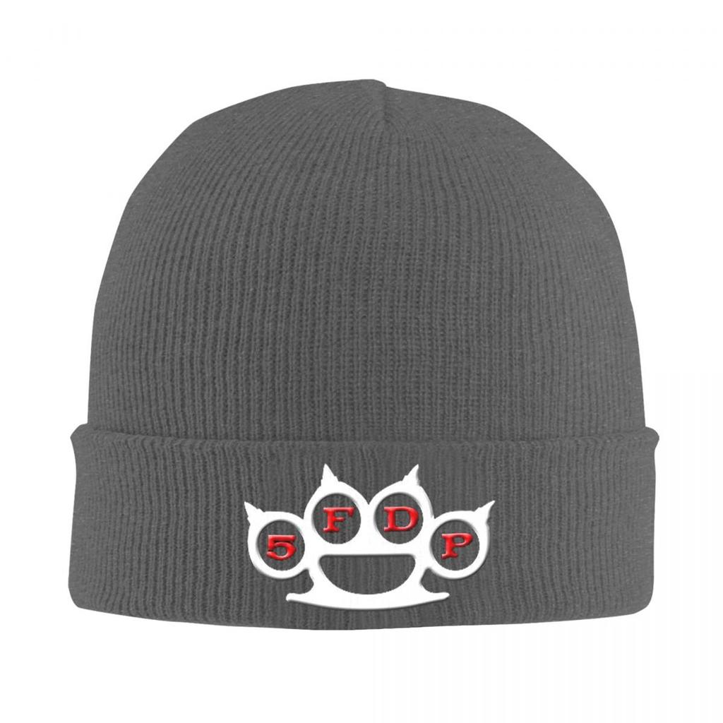 Five Finger Death Punch Warm Knitted Cap Winter Knit Bonnet Hat Skullies Beanies Hip Hop Caps for Unisex