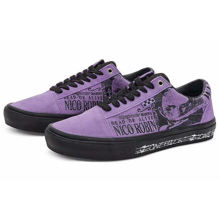 One Piece x Vans Skate Old Skool Adidași Unisex Violet VN0A5FCBPRP