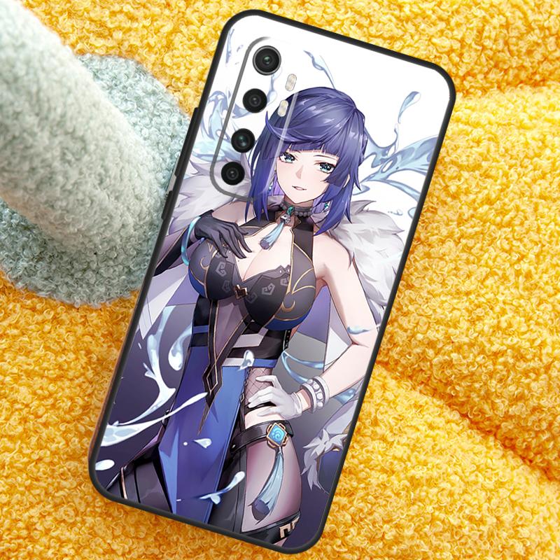 Genshin Impact Yelan Case For Xiaomi 15 14 Ultra 13T 14T 15T 17 Pro Max Cover For POCO X7 F8 Pro X3 X5 X6 F5 F6 F7