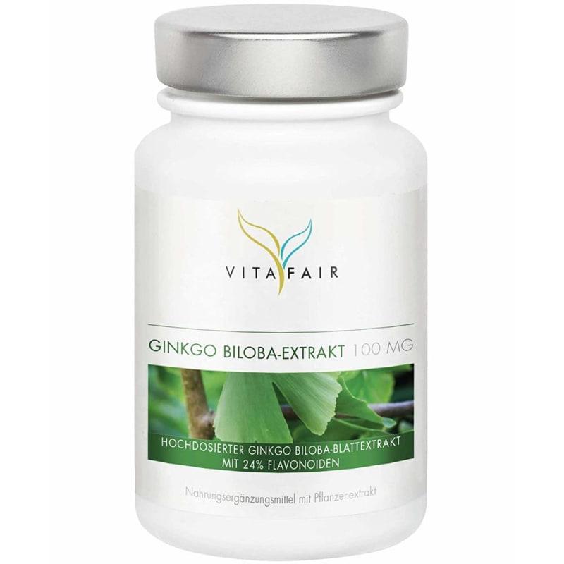 

Vitafair Ginkgo Leaf Extract 100 mg, 120 Capsules