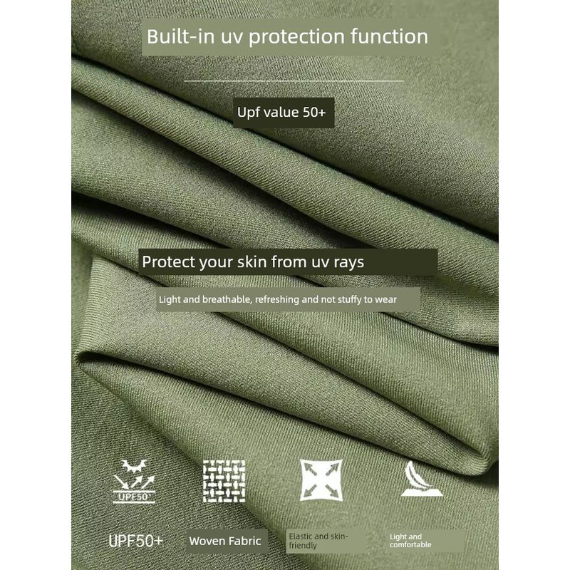 Outdoor Sports Quick-Drying Cold-Sensing Fitness Running Training Short-Sleeved T-Shirt Men's Summer Thin Foreign Trade Men's T-Shirt