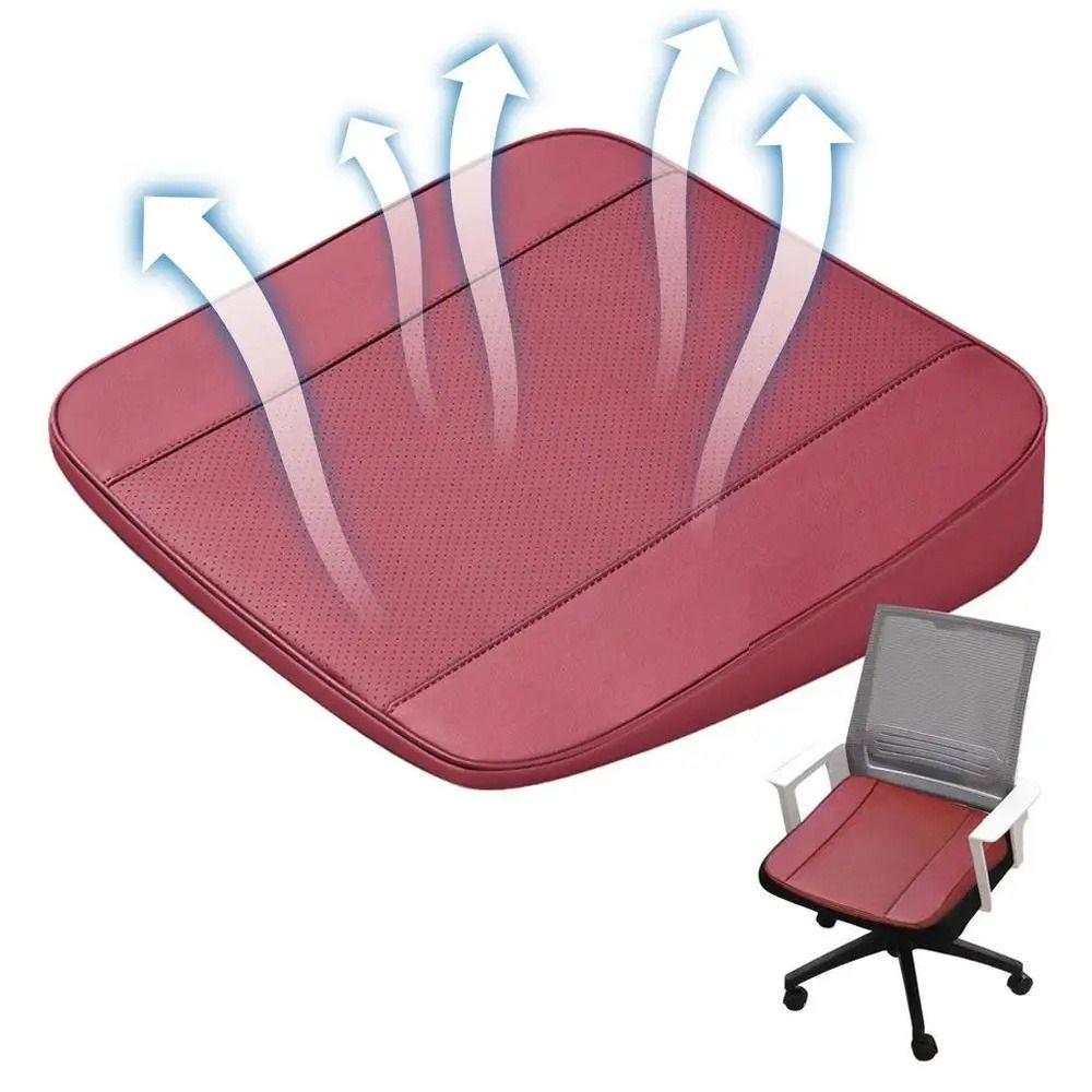 Ergonomic Design Car Seat Cushion Improve Driving Vision Wedge Seat Cushions  Vehicle