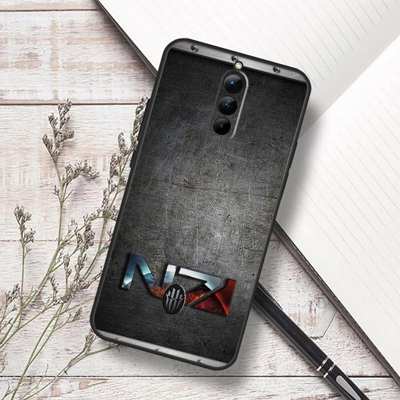 N7 Mass Effect Case For ZTE Nubia Red Magic 6S 7S 6 7 Pro 5G RedMagic 10 Air 8 9 8S 9S 10S Pro Plus Cover