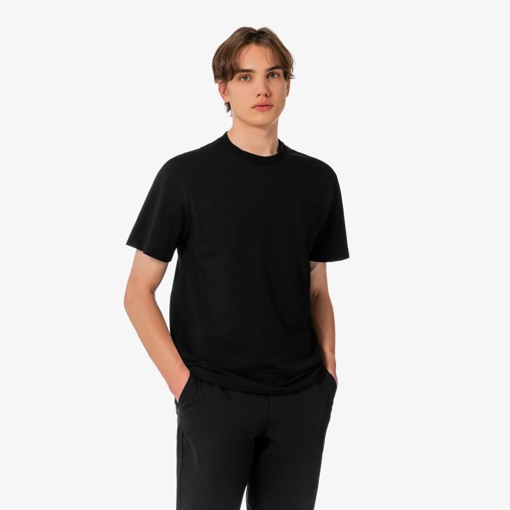 [lacoste] Men's Strong Yarn Caviar Pique Short-Sleeve T-shirt TH742E-56G031