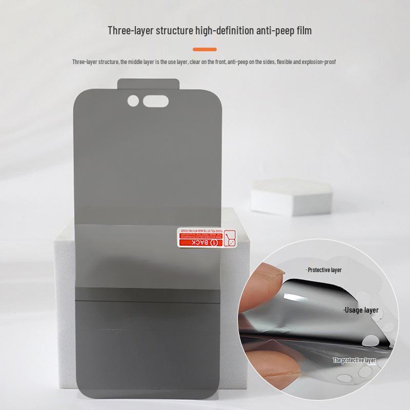 Anti-Spy TPU Hydrogel Film for Nothing Phone 3A Pro/2 Pro - High-Definition Screen Protector