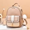 Bag Women's 2025 New Trendy Fashion One Shoulder Oblique Span Multi-purpose Soft Leather Women's Bag Large Capacity Backpack Student Bag