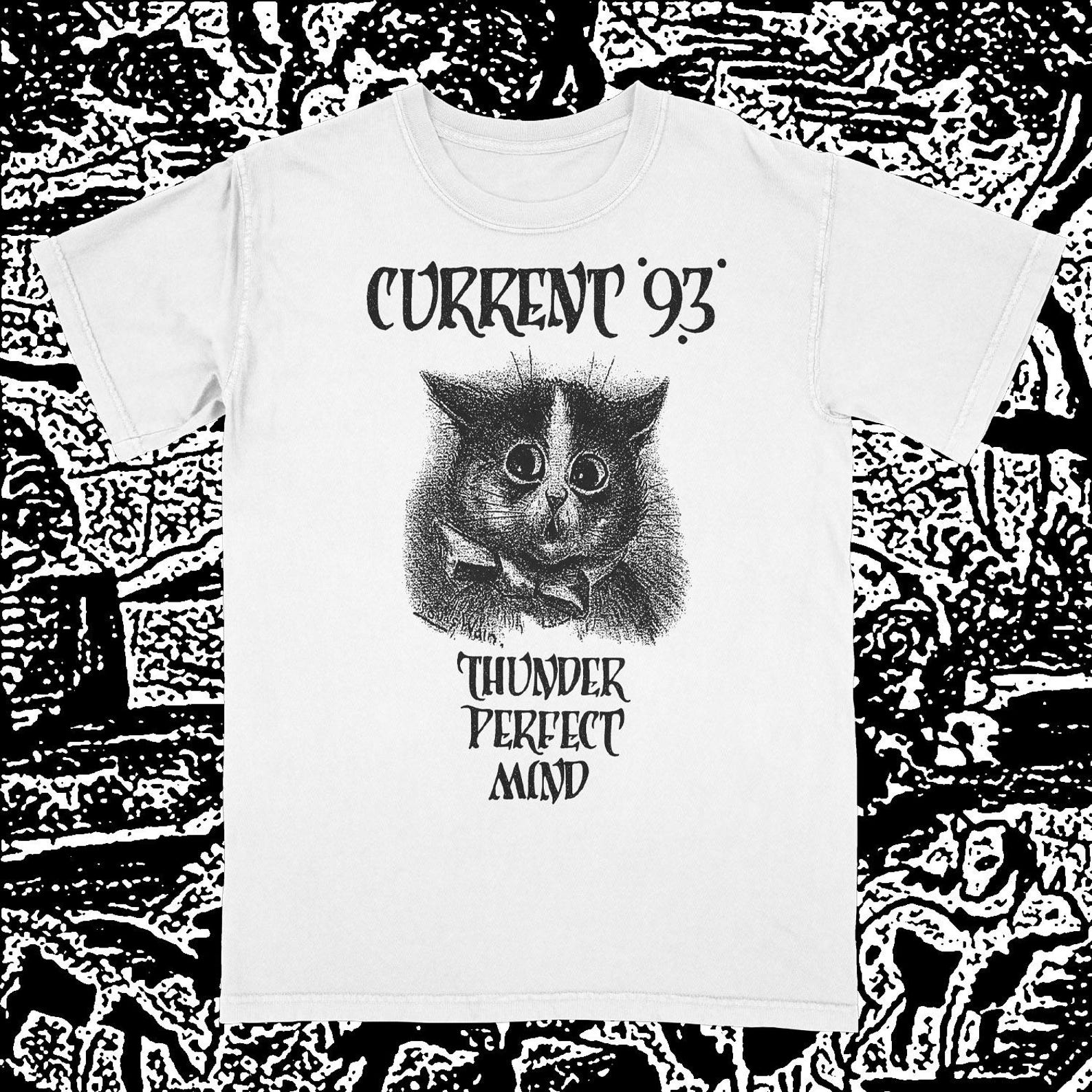 CURRENT 93 thunder perfect mind shirt band shirt neofolk shirt band tee M