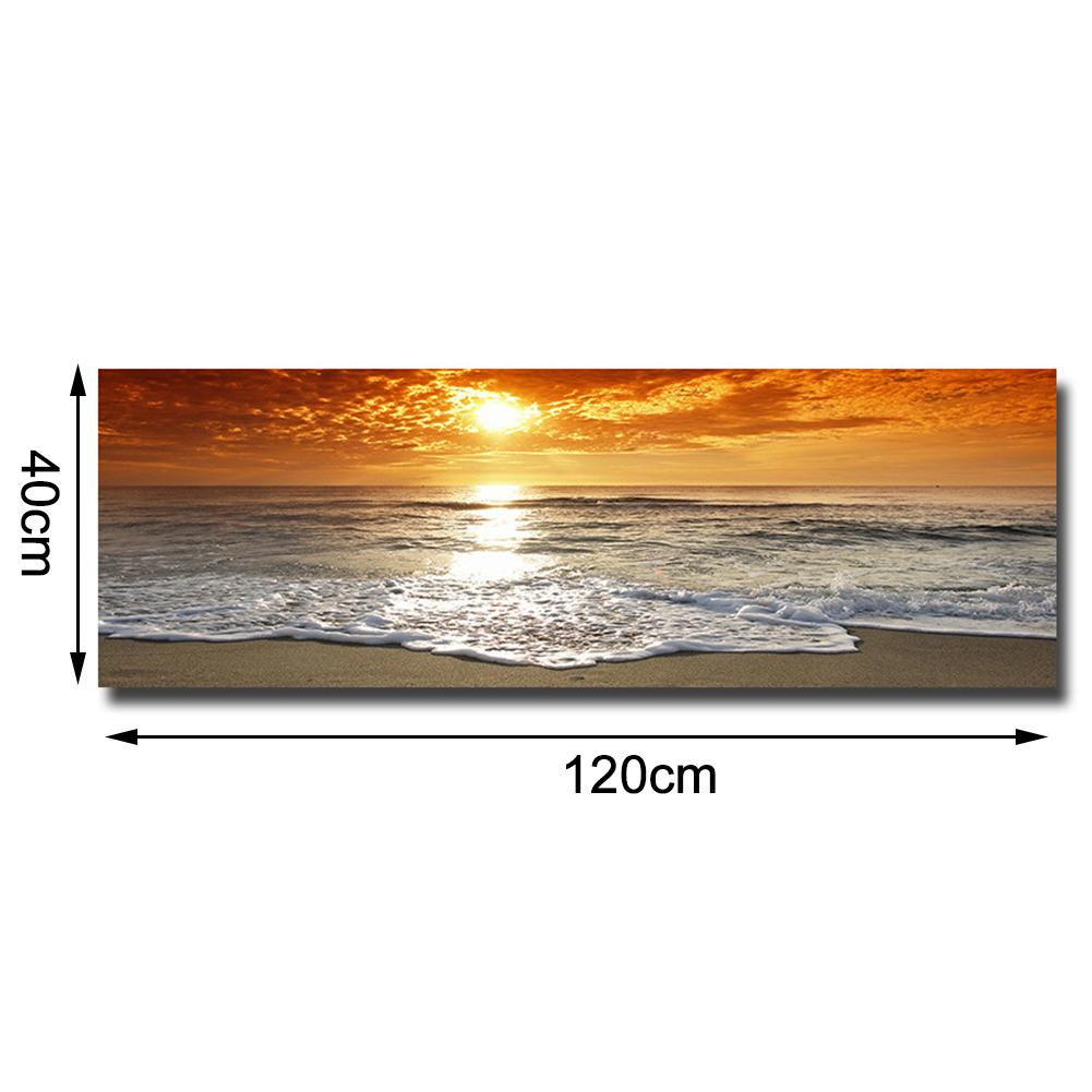 Beach Sunset Wall Art Posters Large Landscape Painting Print Nordic Wall Decoration Picture For Home Bedroom Decoration Parts