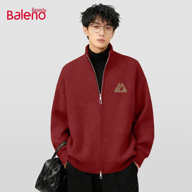 

Baleno Men s Thick Knit Cardigan Sweater XL