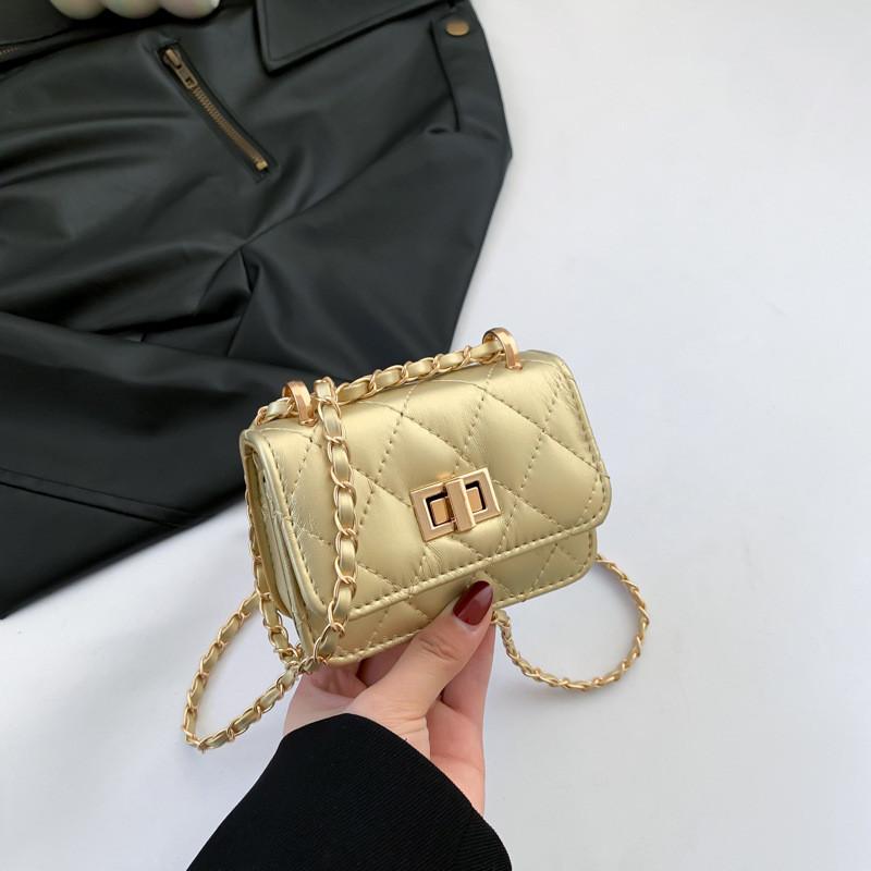 Chic Vintage Womens Shoulder Bag Trendy Casual Spring Season Small Square Bag