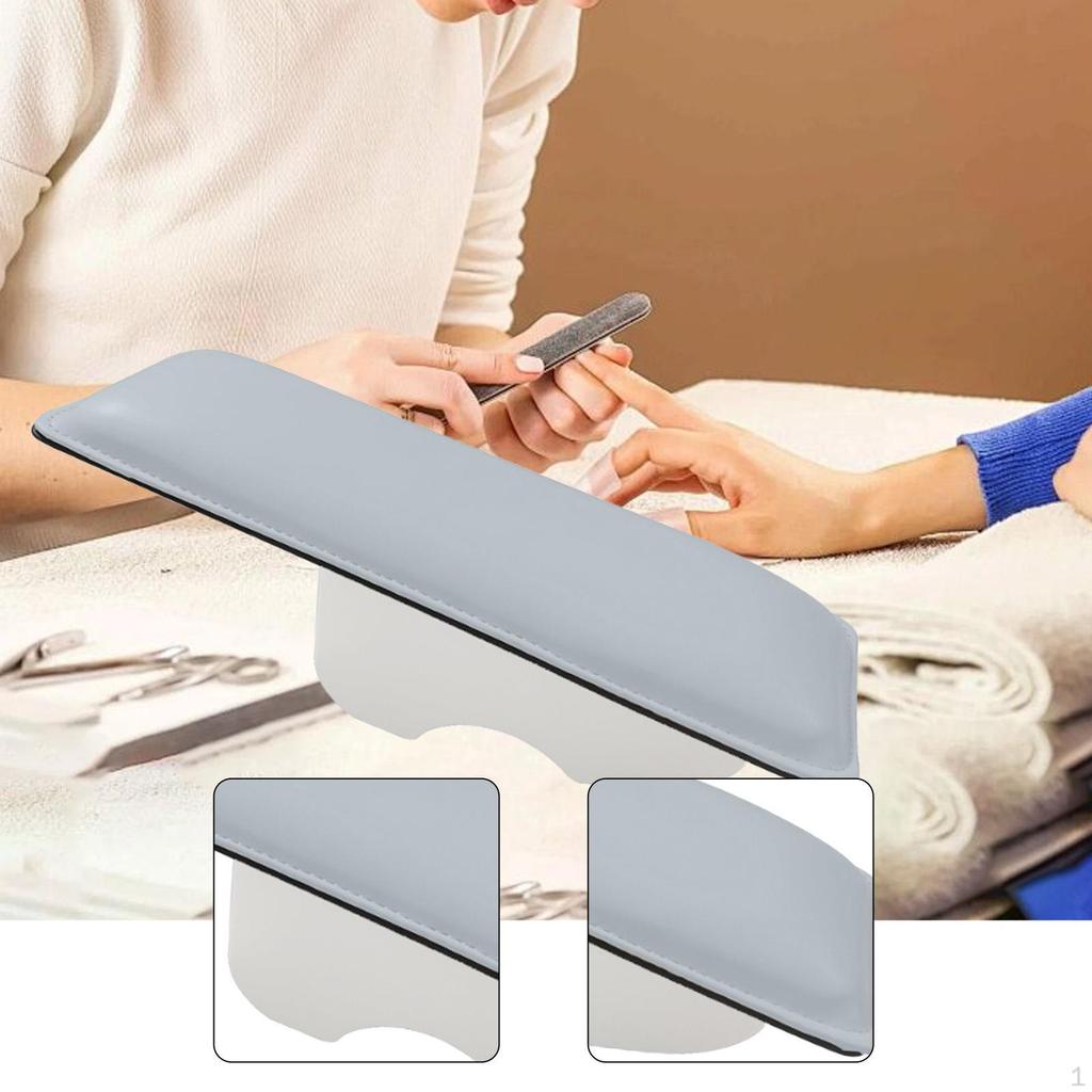 Nail Arm Rest Hand Pillow Anti Slip for Acrylic Nails Detachable Professional Cushion