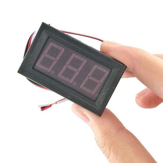 მინი 0.56 დიუმიანი LED ციფრული DC 4.5V-30V ვოლტმეტრი ვოლტ ძაბვის პანელის მრიცხველი