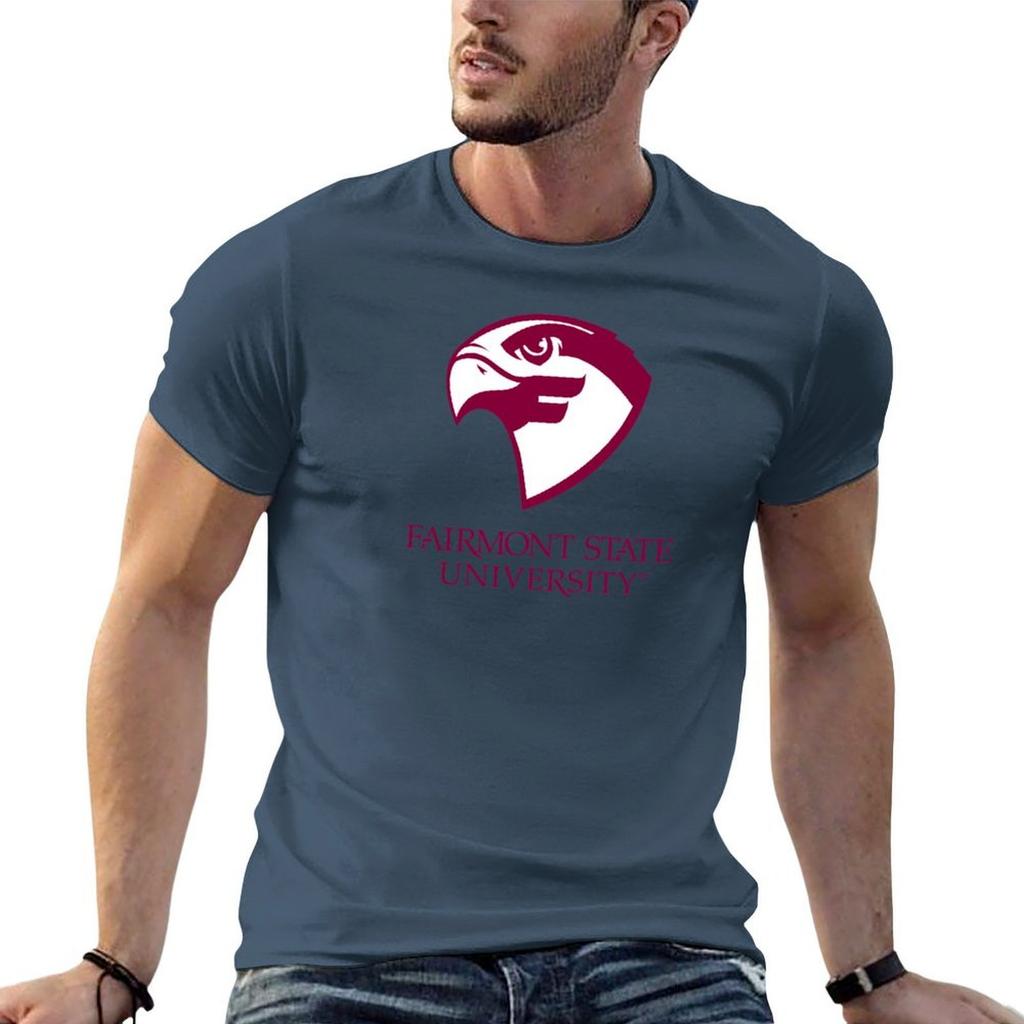 new Fairmont StateFighting Falcons TShirt Casual Daily Outfit TShirt