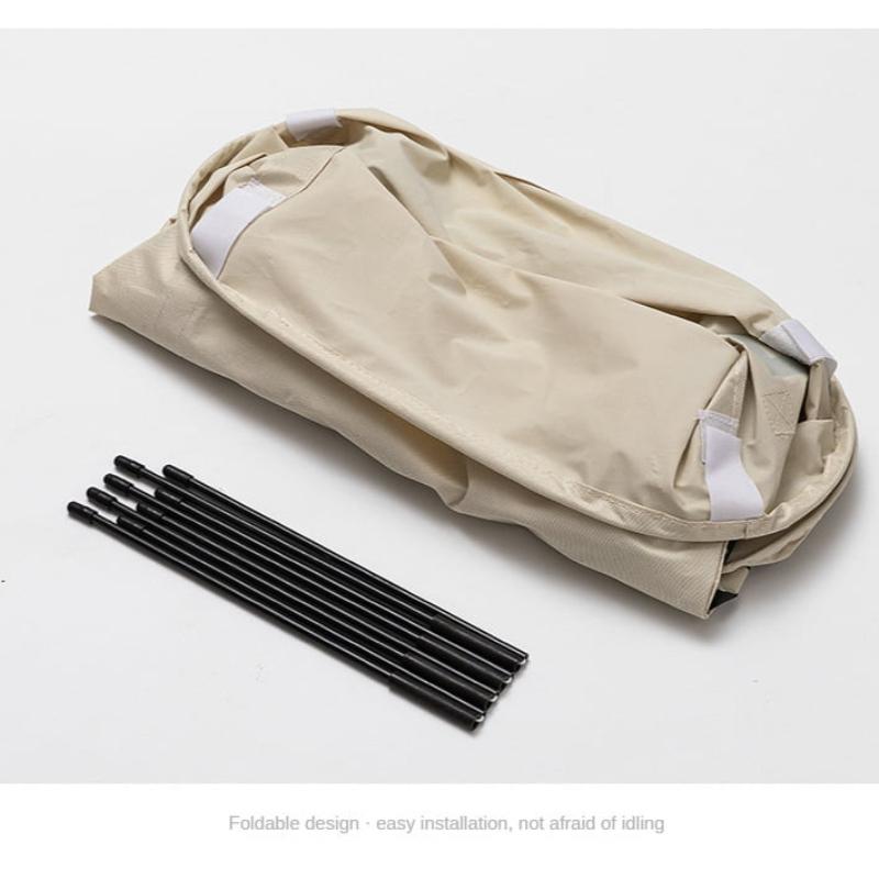 22 Zoll großer Wäschekorb auf Rädern, zusammenklappbarer rollender Wäschekorb, faltbarer Kleiderorganizer, klappbarer Waschbehälter