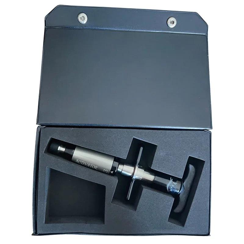 

Отличный трехсиловой регулируемый одноконтактный хиропрактический активатор Инструменты для мануальной коррекции хиропрактики для использования в хиропрактике