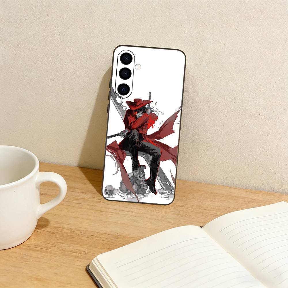 Vampire Alucard   Phone Case For Samsung Galaxy A73,A72,A71,A70,A53,A52,A51,Others Soft Black Cover
