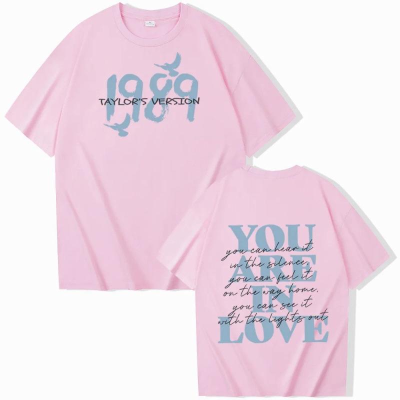 1989 Inspiriert Tshirt Cotton Men's Women's Tops Casual O-Neck T-shirt Short Sleeve Tees