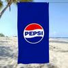Fashion Art Print P-pepsi C-cola Logo Towel Soft Pool Gift For Travel Gym Shower Camping Quick Dry Sports Large Beach Towel