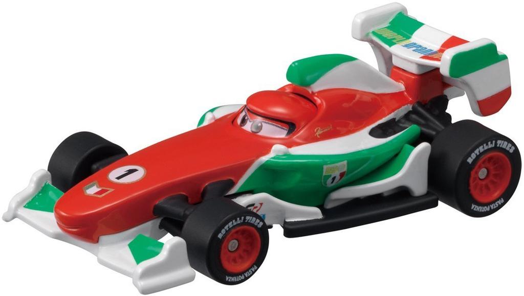 TAKARA TOMY Disney Cars Tomica C-17 Francesco Bernoulli (Standard Type) Miniature Car Toy