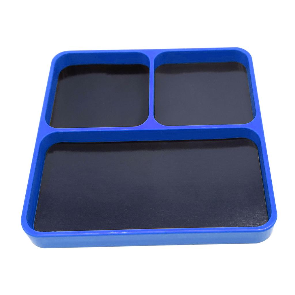 Magnetic Desktop Screws Tools Parts Tray Holder Storage Plate Box Case   for  Metal Parts Screws Sockets   Pins Organization