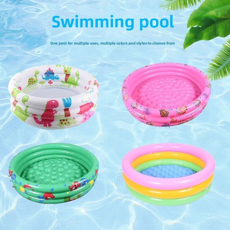 Baby Family Inflatable Pool With Ecofriendly Pvc For Kids Water Play And Swimming Fun