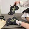 European Station Thick-soled Heightening Dad Shoes Women's 2025 Autumn New Comfortable Mesh Breathable Versatile Casual Sports Shoes