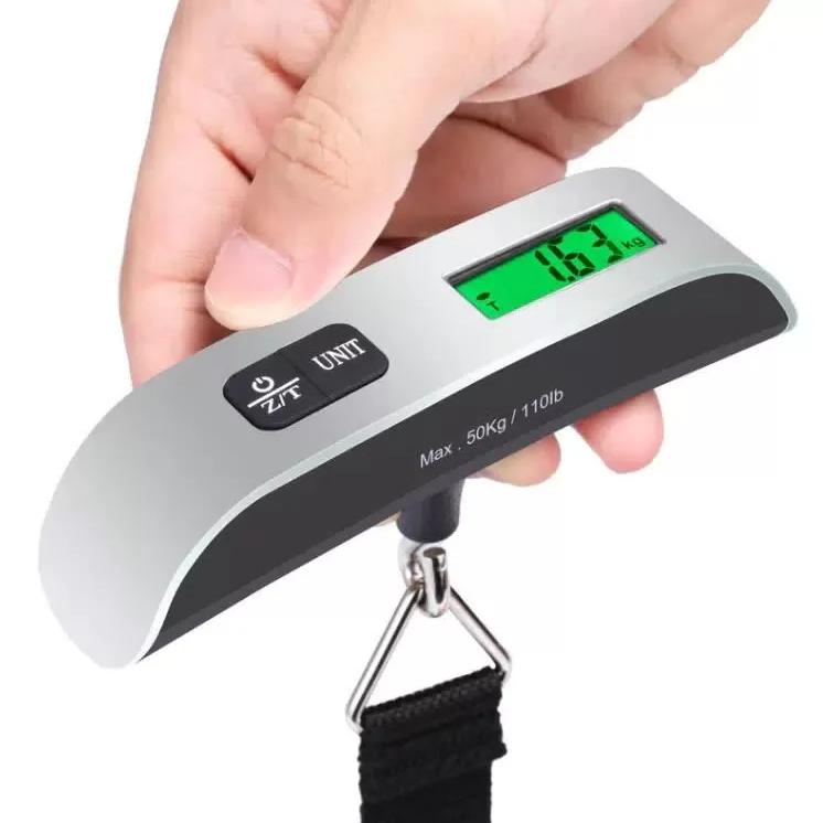 Electronic Steelyard, Luggage Scales, Manual Hanging Scales Up To 50 Kg