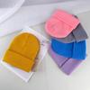2pcs Light Board Knitted Hat Winter Wool Hat Men's And Women's Warm Hat