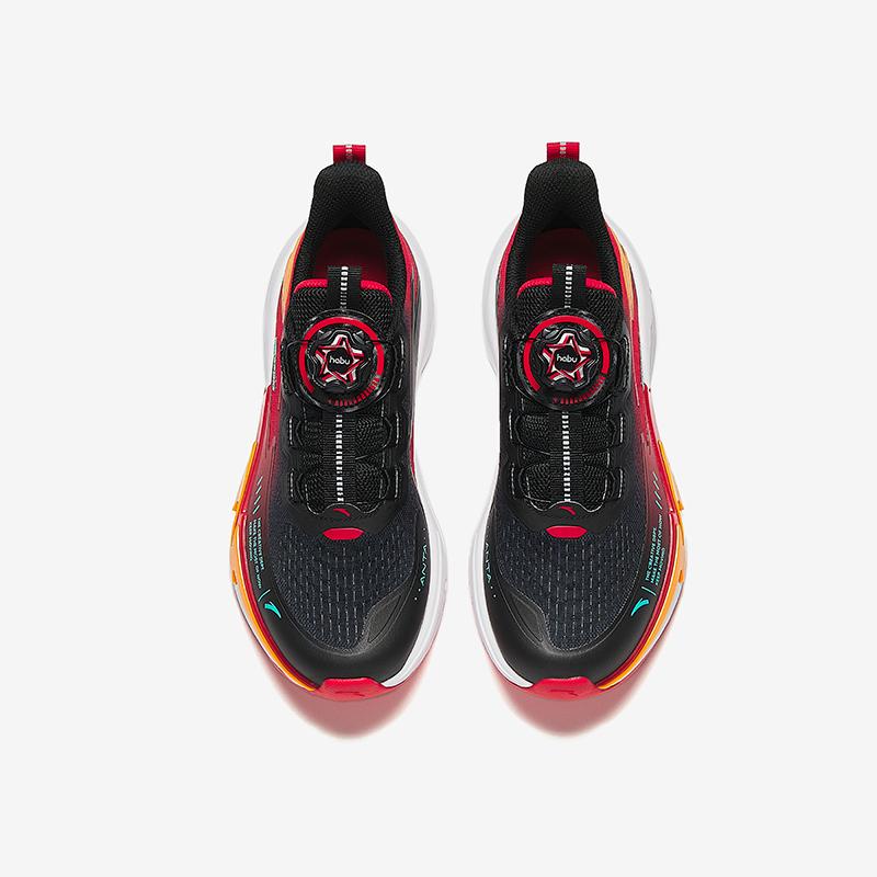 Anta Kids Fabric Running Series Trendy Comfortable Fashion Fitness Breathable Lightweight Shock Absorption Low-Top Running Shoes 312415503-6