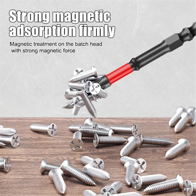 Magnetic Special Crossing Head Screwdriver Bit FPH2 for Electrician Screw Driver Bit Replacement 65mm/110mm/150mm