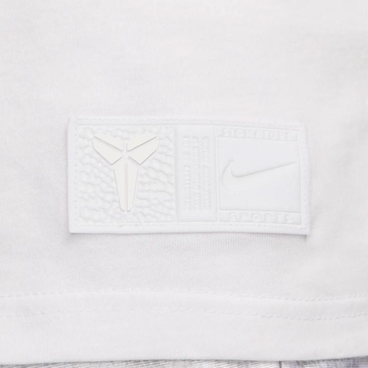 Nike Kobe Max90 Basketball T-Shirt White/Summit White Men Tops FZ8071-100