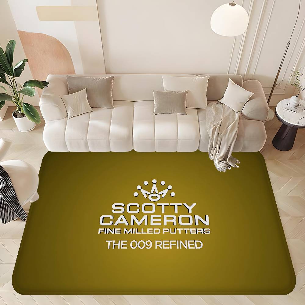 S-Scotty C-Cameron Floor Mat Retro Multiple Choice Living Room Kitchen Rug Non-Slip Modern Home Decor