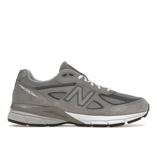 New Balance 990v4 Made In USA Grey Silver Unisex Sneakers U990GR4