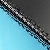A4 Music Binder Sheet Music Folder Spiral-Bound File Document Folder 40 Pages for Women Men Student School Office Home