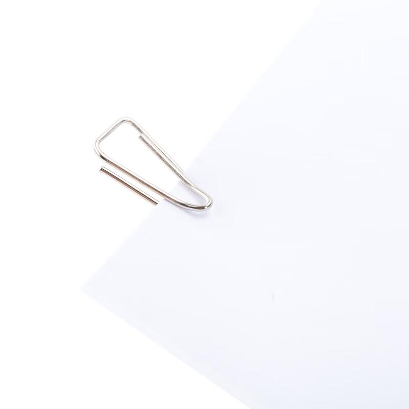 Deli Size 3 Nickel-Plated Paper Clips